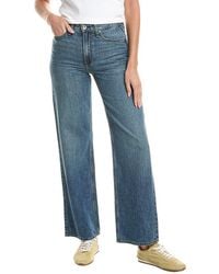 Rag & Bone - Lori Mid Rise Wide Leg Jean - Lyst