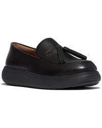 Fitflop - Iq-Comff Leather Loafer - Lyst