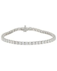 Diana M. Jewels - 14K 7.00 Ct. Tw. Lab-Grown Diamond Tennis Bracelet - Lyst