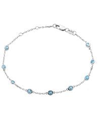 Gemstones - 1.38 Ct. Tw. Topaz Bracelet - Lyst