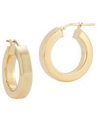 Chloe and Madison - 18k Over Silver Hoops - Lyst