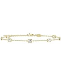 Lab Grown Diamonds - 14K 1.00 Ct. Tw. Lab-Grown Diamond Station Bracelet - Lyst