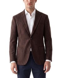 Corneliani - Cc Collection Houndstooth Wool-Blend Blazer - Lyst