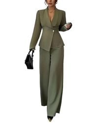 Amanda Royal - 2Pc Blazer & Pant Set - Lyst
