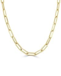 Sabrina Designs - 14k Paperclip Link Necklace - Lyst