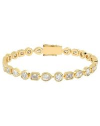 VOWE - 14K 7.00 Ct. Tw. Lab-Grown Diamond Bracelet - Lyst
