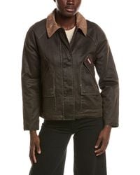 HUNTER - Bex Washed Wax Hunting Jacket - Lyst