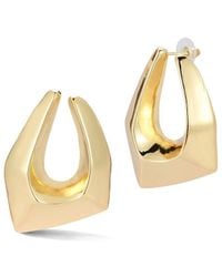 Glaze Jewelry - Plated Sculptural Statement Drop Earrings - Lyst