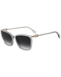 Fendi 60mm Polarized Sunglasses - Multicolor