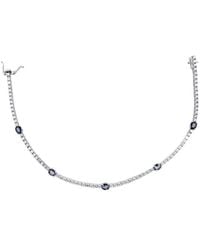 Sabrina Designs - 14k 2.77 Ct. Tw. Diamond & Sapphire Bracelet - Lyst