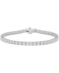 Lab Grown Diamonds - 14K 7.00 Ct. Tw. Lab-Grown Diamond Bracelet - Lyst