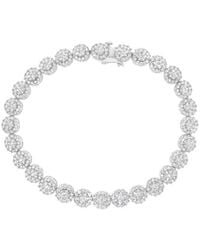 Haus of Brilliance - 14K 3.88 Ct. Tw. Diamond Link Bracelet - Lyst