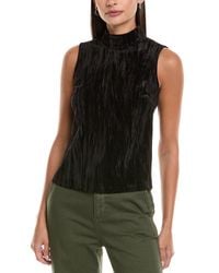 tyler boe - Sid Crushed Velvet Top - Lyst