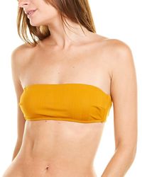 Vitamin A - Mila Bandeau Bikini Top - Lyst