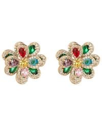 Eye Candy LA - Eye Candy Los Angeles The Luxe Collection Cz Lizzie Studs - Lyst