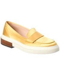 Tod's - Satin Loafer - Lyst