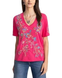 Johnny Was - Karime T-Shirt - Lyst