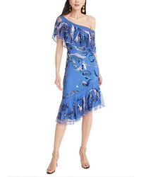 Temperley London - Novella Silk-Blend Dress - Lyst