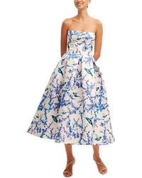 Alma King - Midi Dress - Lyst