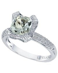 Le Vian - Sea Aquamarine 14K 1.37 Ct. Tw. Diamond & Aquamarine Cocktail Ring - Lyst
