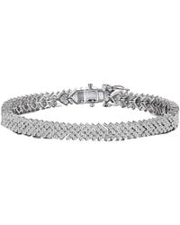 Genevive Jewelry - Silver Bracelet - Lyst