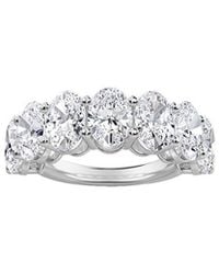 Diana M. Jewels - Diana M. Fine Jewelry 14k 1.43 Ct. Tw. Lab Grown Diamond Half-eternity Ring - Lyst