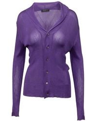 Prada - Silk Ribbed Top, Size Eu; (Authentic Pre-Loved) - Lyst