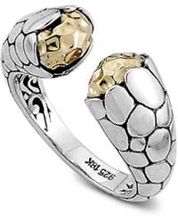 Samuel B. Jewelry 18k Pebble Ring - Metallic