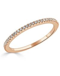 Sabrina Designs - 14k 0.17 Ct. Tw. Diamond Stackable Eternity Ring - Lyst