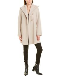 fleurette teddy wool coat