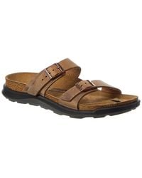 Birkenstock - Sierra Narrow Oiled Leather Sandal - Lyst