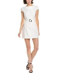 AREA STARS - Bella Belted Mini Dress - Lyst