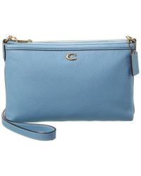 COACH - Legacy Zip Top Leather Crossbody - Lyst