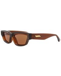Bottega Veneta - Bv1250S 53Mm Sunglasses - Lyst