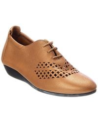 Arche - Onybye Leather Flat - Lyst