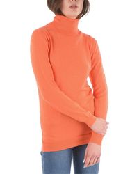 Woolrich - Turtleneck Wool & Silk-Blend Sweater - Lyst