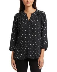 NYDJ - Pintuck Blouse - Lyst