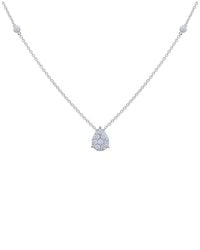 Diana M. Jewels - 14k 0.32 Ct. Tw. Diamond Necklace - Lyst