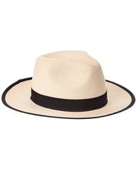 Bruno Magli - Ribbon Trim Fedora - Lyst