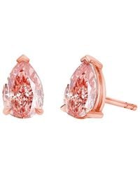 Amairah - 14K Rose 2.00 Ct. Tw. Lab-Grown Diamond Stud Earrings - Lyst