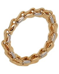 Pomellato - 18K Two-Tone Solid Chain Link Bracelet (Authentic Pre-Owned) - Lyst