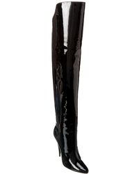 ysl thigh high boots