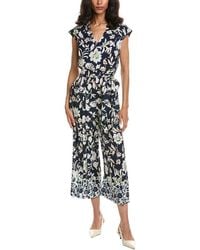 Tahari - Printed Jumpsuit - Lyst