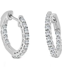 Sabrina Designs - 14K 0.51 Ct. Tw. Diamond Inside Out Hoops - Lyst