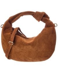 Italian Leather - Isabelle Leather Top Handle Bag - Lyst