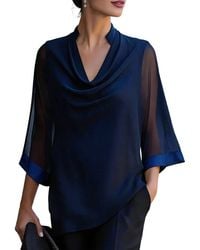 Tedora - Long Sleeve Top - Lyst