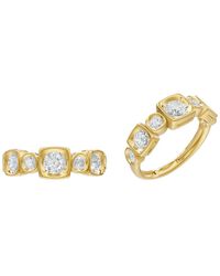 Lab Grown Diamonds - Silver 1.08 Ct. Tw. Lab-grown Diamond Ring - Lyst