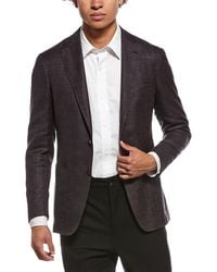 Canali - Wool, Silk, & Linen-Blazer - Lyst