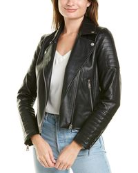 bagatelle black leather jacket