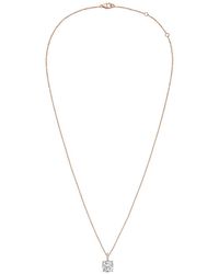 Diana M. Jewels - Diana M. 14K Rose 3.15 Ct. Tw. Lab-Grown Diamond Pendant Necklace - Lyst